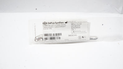 DePuy Synthes 02.118.408 2.7mm VA-LCP Lateral Distal Fibula Plate /7Holes/Right